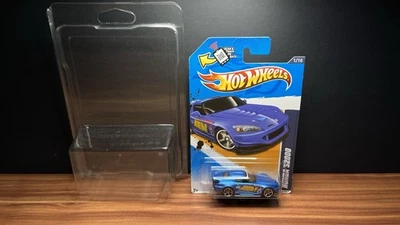 Difícil de encontrar Hot Wheels 2011 azul mate AEM Honda S2000 **Variación de pancarta de parabrisas** Foto 1 de 4