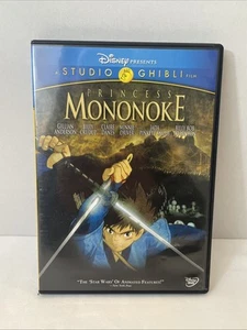 Princess Mononoke DVD - Disney - A Studio Ghibli Film - 1999 DVD Release - Picture 1 of 3