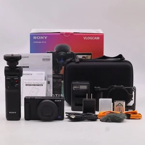 SONY VLOGCAM Compact Digital Camera ZV-1 Shooting Grip Kit - Picture 1 of 10