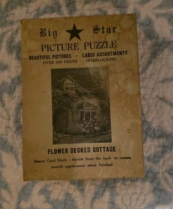 Vintage Big Star Bilderpuzzle. Blumendeckhaus - Bild 1 von 1