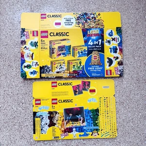 SOLO CAJA LEGO Classic (66666)(11009) Caja vacía (13,5x10x4") (10x8,5x3,5) E2-0104 - Imagen 1 de 5