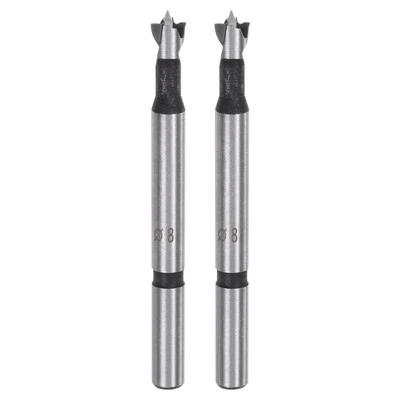 Broca Forstner de 5/16" (8 mm) de diámetro herramienta de sierra de perforación para carpintería 2 piezas Foto 1 de 4