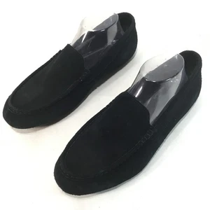 Zapato mocasín sin cordones de gamuza de pedal negro talla 10,5 Vionic para hombre - Imagen 1 de 9