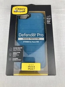 OTTERBOX DEFENDER PRO RUGGED PROTECTION SERIES APPLE iPHONE 7/8/SE TEAL BLUE NEW - Picture 1 of 5