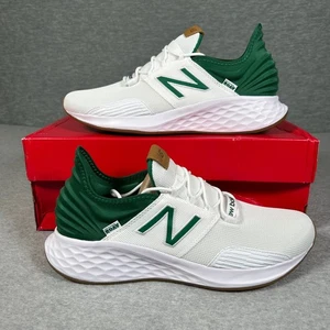 Scarpe New Balance Fresh Foam Roav Uomo 12 Bianco Verde Corsa Atletica NUOVE NUOVE CON SCATOLA - Foto 1 di 7