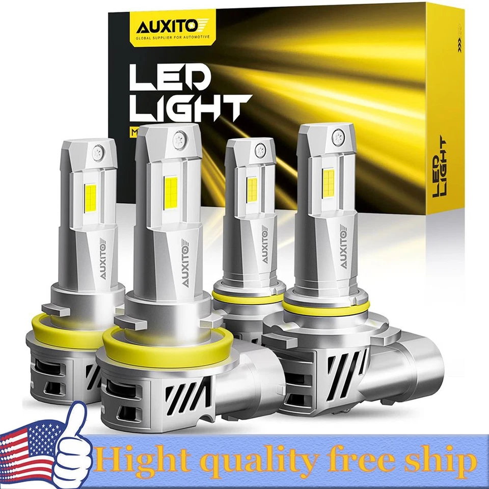 9005 H11 Bombillas LED de haz alto bajo brillantes para Ford Escape 2013-2021 4/8x Foto 1 de 1