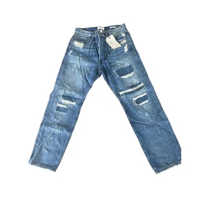 Women’s FRAME Le Original Straight Leg High Rise Distressed Jeans 27 - Picture 1 of 9