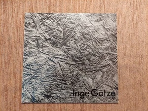 Inge Götze PAPEL Dedign PAPEL DE COLORES castillo Giebichenstein HALLE encuadernación a mano - Imagen 1 de 10
