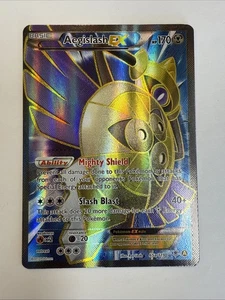 Pokemon Aegislash EX 65a/119 Full Art Promo XY Phantom Forces - LP/NM - Picture 1 of 7