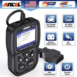 ANCEL FD500 OBD2 scanner sistema completo lettore codice strumento diagnostico auto per Mercury - Foto 1 di 16