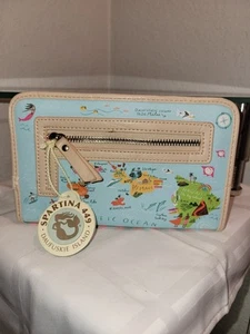 Spartina Hawaiian Islands Snap Wallet With Tags And A Small Detail On The Side. - Picture 1 of 7