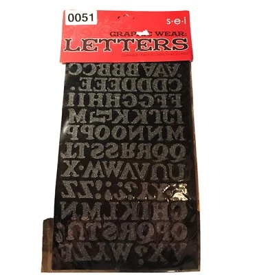 Iron-on letters Dritz Prym chunky usa 3/4'' - Image 1 of 4