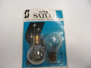 Satco High Intensity Bulbs 6-8 Volt S3724 1133 Package of (2) NEW - Picture 1 of 2