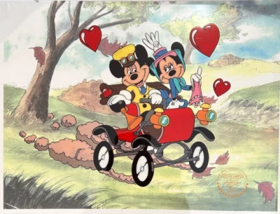 DISNEY'S "Sunday Drive" SERICEL With Studio Seal on Color Copy BG - Image 1 of 2