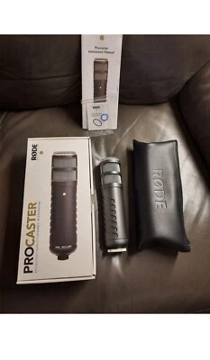 Rode Procaster Dynamisches  Mikrofon + RM2 + Kabel  XLR Stecker auf XLR Buchse - Bild 1 von 4