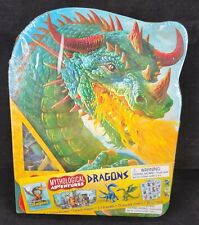 Mythological Adventures Dragons Activity Kit Stickers Models Book Cards Diorama