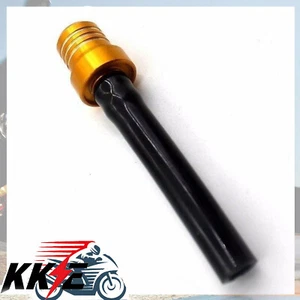 CNC Gas Fuel Tank Cap Valve Vent Breather Hose Black Tube CNC ATV Dirt Bike GOLD - Picture 1 of 4