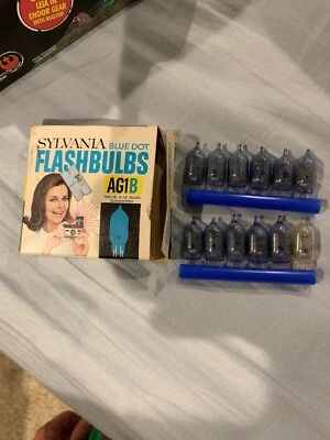 Sylvania Blue Dot AG1B Blue Daylight Flashbbs 12 bombillas  Foto 1 de 3