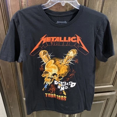 Metallica Damage Inc 1986 Tour Shirt Women’s Medium Preowned - Image 1 of 4