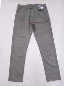Mens Next Motion Flex Trousers Size 34 L Slim Fit Grey Comfort - Brand New - Picture 1 of 7