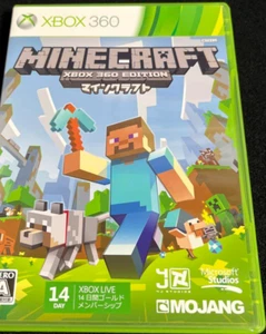MINECRAFT XBOX360EDITION from Japan(Used)(Good condition) - Picture 1 of 5