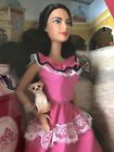 Dolls Of The World Mexico Barbie Doll With Passport & Dog