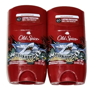 2 Pack Old Spice Sharkhammer Antiperspirant Deodorant 2.6oz Long Lasting Scent - Picture 1 of 1