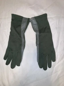 PRE OWNED MILITARY FOLIAGE GREEN SUMMER FLYERS TYPE 2 GS/FRP GLOVES - Picture 1 of 4
