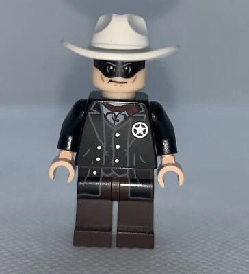 NUEVA MINIFIGURA LEGO The Lone Ranger tlr001 79111 Lone Ranger rara  Foto 1 de 2