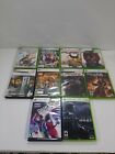 Lot Of 10 Microsoft Xbox 360 Video Game (lego Batman Halo Homefront) Untested