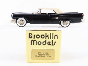 1:43 Scale The Brooklin Collection BRK.41X 1959 Chrysler 300E Convertible Up - Picture 1 of 11