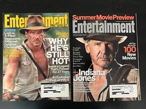 INDIANA JONES * HARRISON FORD ENTERTAINMENT WÖCHENTLICHES SET - 2008 * STAR WARS * - Bild 1 von 4