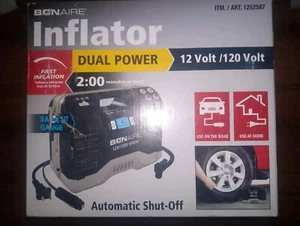 Bonaire Inflator Dual Power 12 volt / 120 volt Compressor - Picture 1 of 8