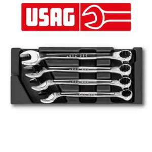 USAG 519/285B2, Serie set 4 chiavi combinate da 27 29 30 32 mm Con Termoformato - Foto 1 di 1
