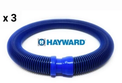 3 x Manguera 1m - Original Hayward Navigator V-Flex / PoolVac V-Flex Azul y Negro Foto 1 de 4