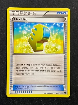 Max Elixir - 102/122 Breakpoint (Pokemon) Non Holo Uncommon - Image 1 of 2