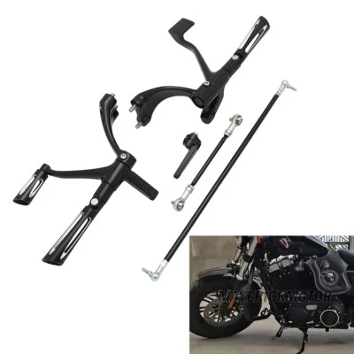 Forward Controls Foot Pegs Linkages For Harley Sportster XL1200 883 48 72 04-13 - Image 1 of 4