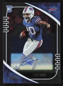 Tarjeta de radiocontrol Zack Moss 2020 Panini Absolute Rookie Signatures #200 Buffalo Bills - Imagen 1 de 2
