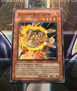 *** GLADIATOR BEAST LAQUARI *** TU01-EN017 YUGIOH! - Picture 1 of 1