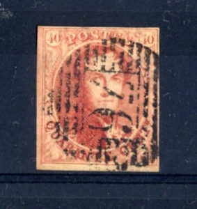 BELGIEN - 1851-1854 - Bildnisse von König Leopold I. in oval - Bild 1 von 1