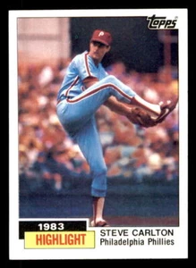 1994 Topps Steve Carlton #1 Highlight Philadelphia Phillies - Bild 1 von 2
