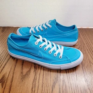 Nike Damen Go Canvas Größe 10 Low Top blau - Bild 1 von 10