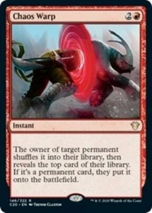 MTG - CHAOS WARP - Commander 2020 (R) - Picture 1 of 1
