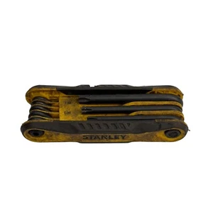 Stanley 8 Pc Folding / Locking Torx Key Driver Set T9-T40 - Picture 1 of 5