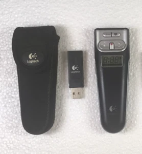 Logitech 2.4GHz Wireless Presenter w/ Laser + Timer + USB Dongle + Case Free S/ - Photo 1/3