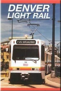 Denver Light Rail DVD NEW Valhalla Cab Ride BNSF UP electric trolley streetcar - Picture 1 of 1