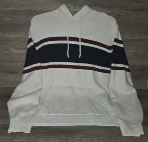 Old Navy Three Stripe Drewstring Hoodie Herren Gr. XXL 2XL - Bild 1 von 8