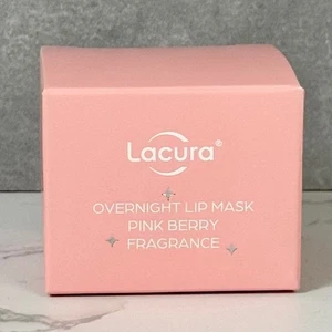 Lacura Overnight Lip Mask Pink Berry Fragrance, NEW, ALDI - Picture 1 of 1