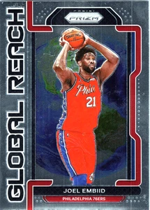2021-22 Panini Prizm - Global Reach Joel Embiid #2 - Picture 1 of 2