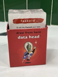 2004 Cranium Game New SEALED Cards Replacement Parts Red Data Head Fact Cards - Picture 1 of 4